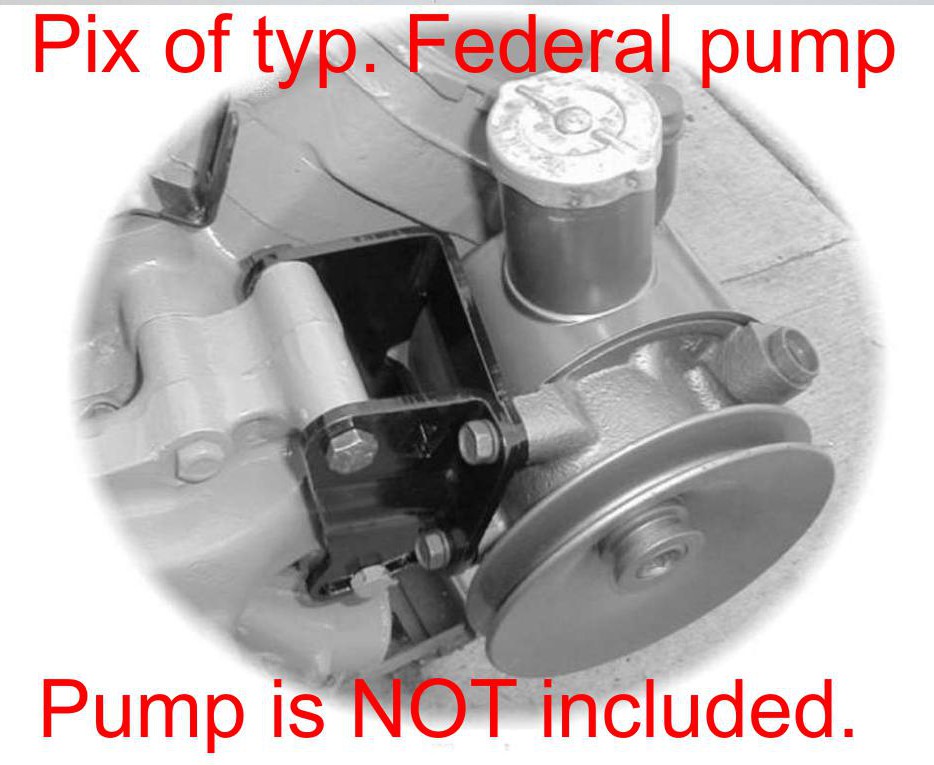 ☛MOPAR Power Steering Pump Kit Federal Plymouth Dodge Chrys '6774 340